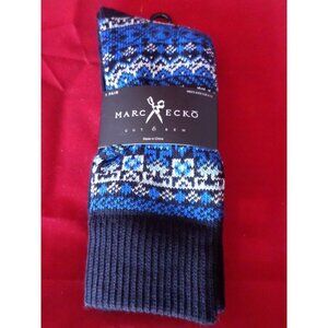 1 Pair Large Marc Ecko Cut & Sew Cotton Crew Socks 6-12